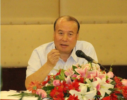 泛海集团党委书记卢志强同志发表讲话